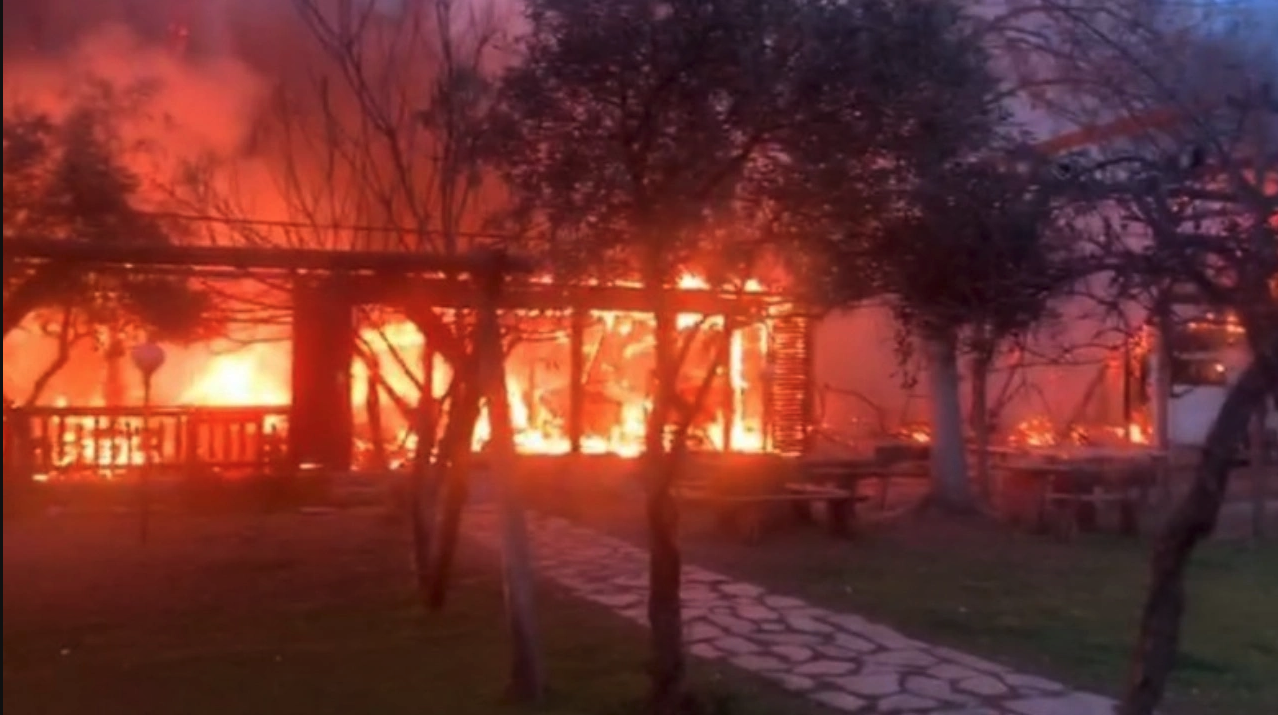 Antalya Olimpos’ta Büyük Yangın