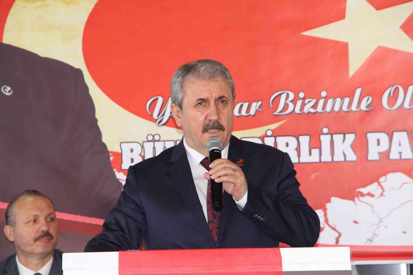 BBP Genel Başkanı Mustafa Destici: 'HDP kapatılmalıdır'