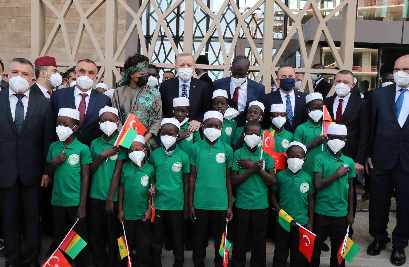 Cumhurbaşkanı Erdoğan: 'Bölgesinde anahtar konumda bir ülke olan Senegal’le münasebetlerimiz mükemmel düzeyde seyrediyor'