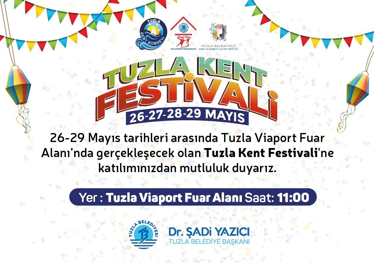 İstanbul’un Doğu Yakasında ‘Tuzla Kent Festivali’ Başlıyor