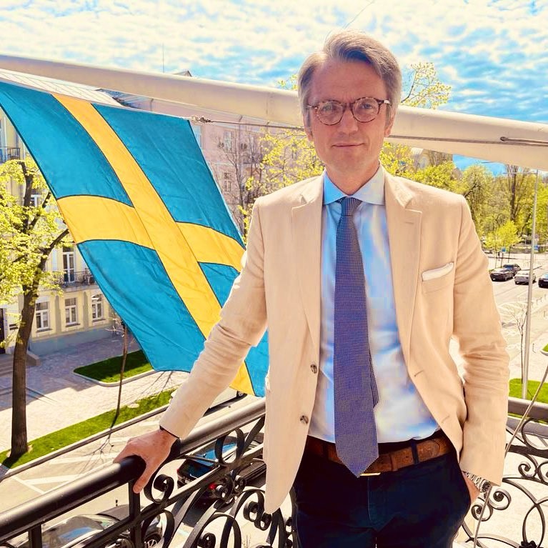 İsveç’in Ukrayna Büyükelçiliği yeniden Kiev’de