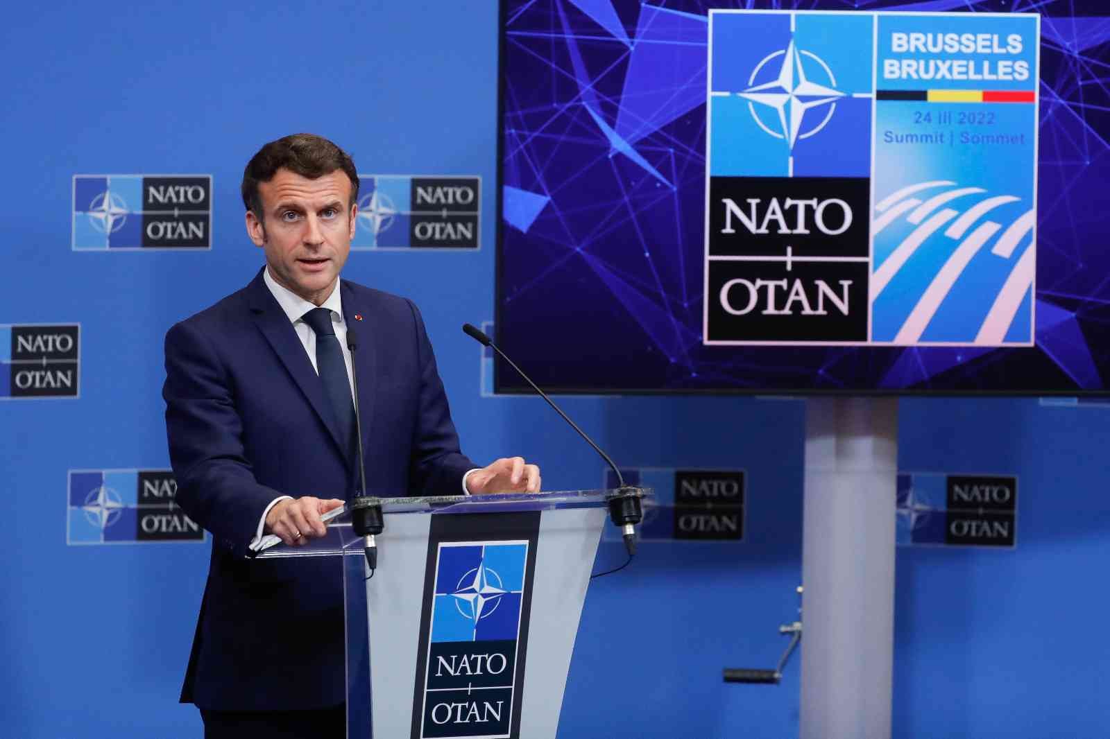 Macron: 'Ukrayna’ya İhtiyaç Duyduğu Savunma Teçhizatını Sağlamaya Devam Edeceğiz'