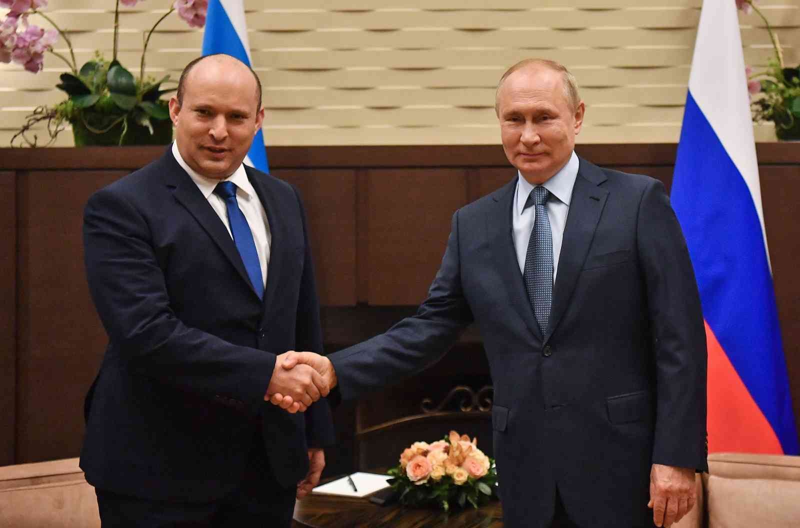 Rusya Devlet Başkanı Putin, İsrail Başbakanı Bennett ile Ukrayna’daki durumu görüştü