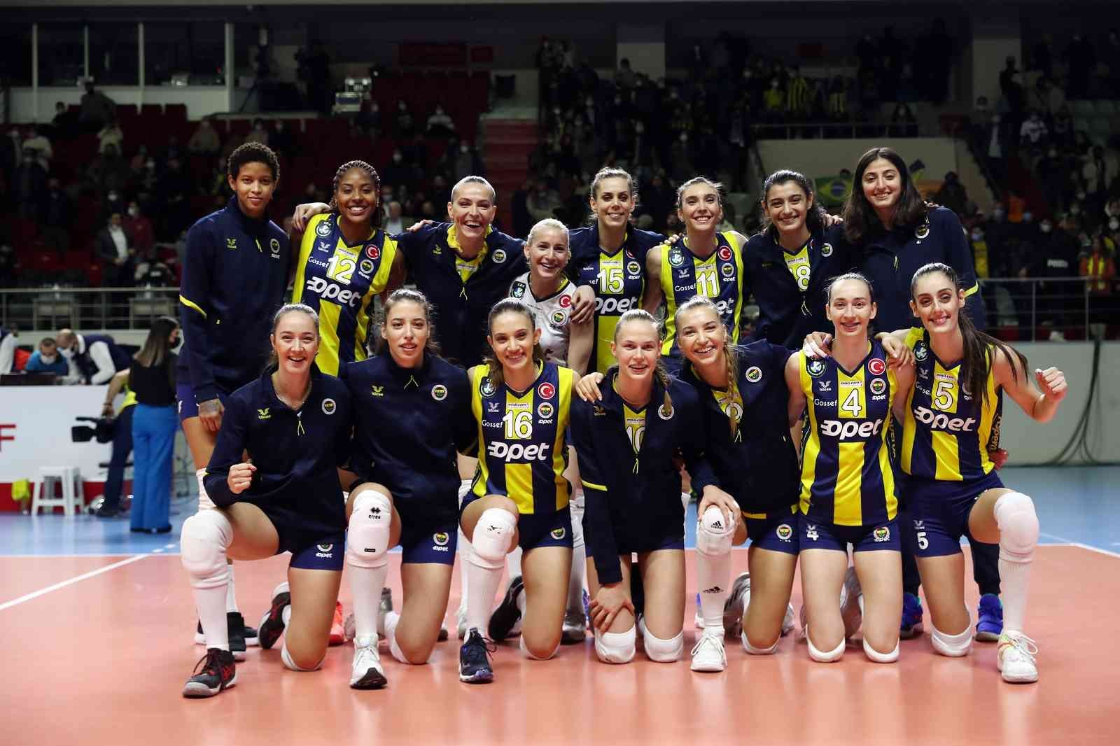 Şampiyonlar Ligi: Fenerbahçe Opet: 3 - Vc Maritza Plovdiv: 0