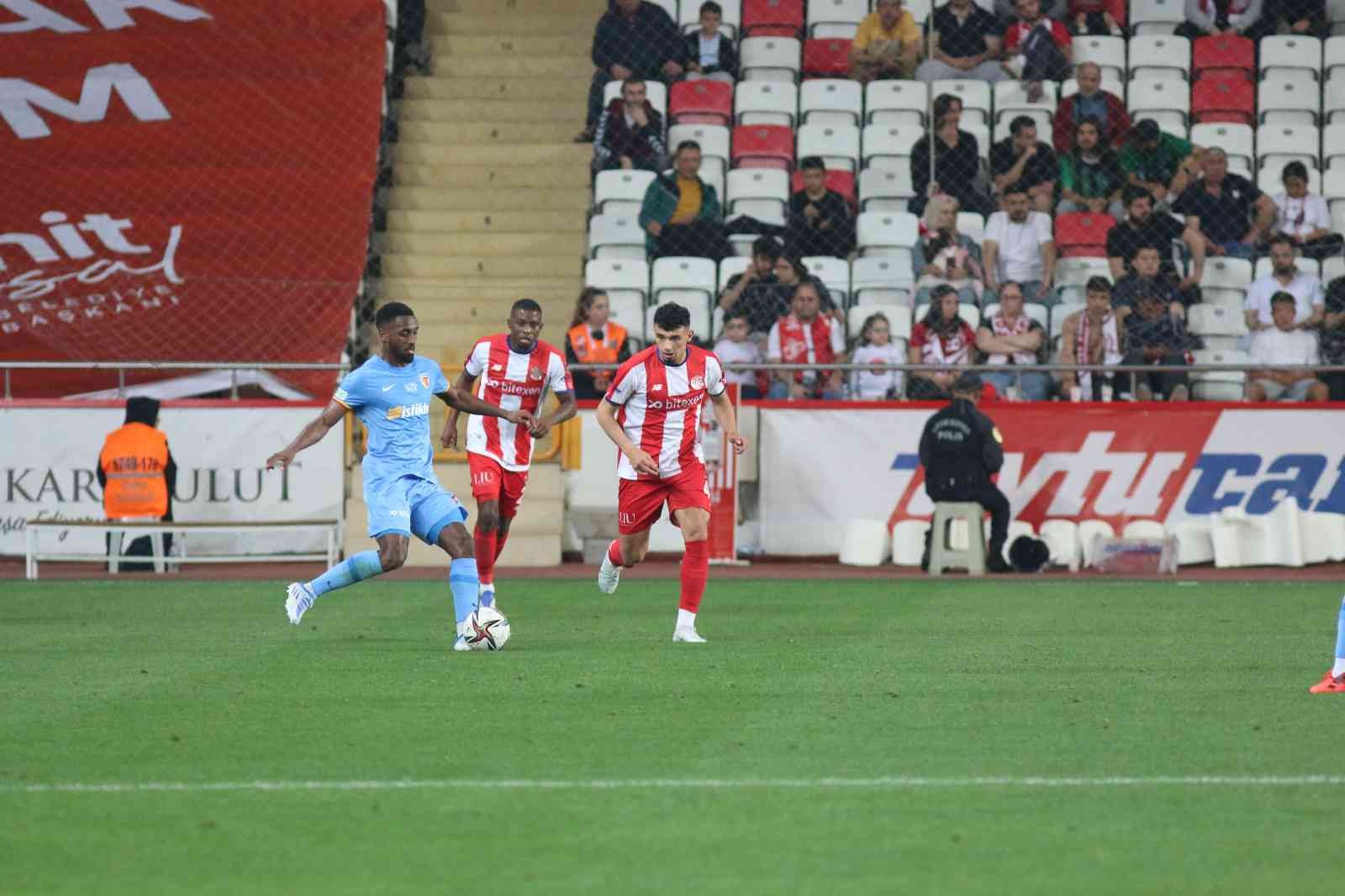 Süper Lig: Antalyaspor: 1 - Kayserispor: 1 