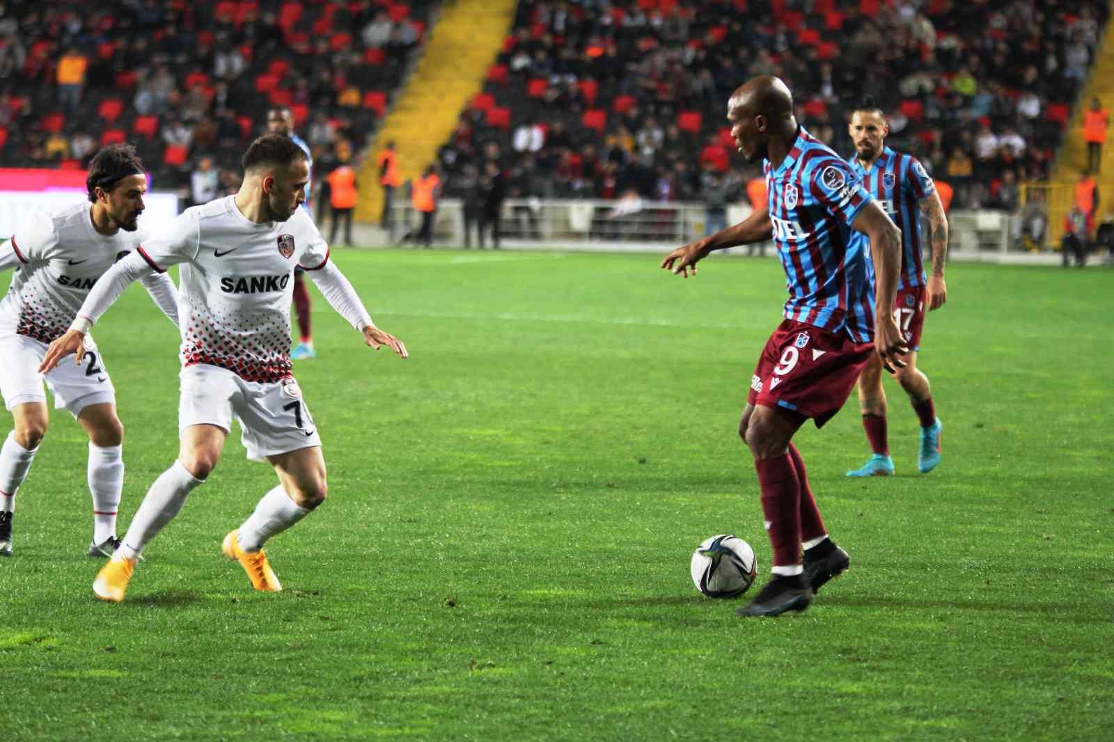 Süper Lig: Gaziantep Fk: 0 - Trabzonspor: 0 